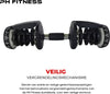 PH Fitness Smart Dumbbells: set van 2 X 24KG