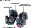 PH Fitness Smart Dumbbells: set van 2 x 40KG